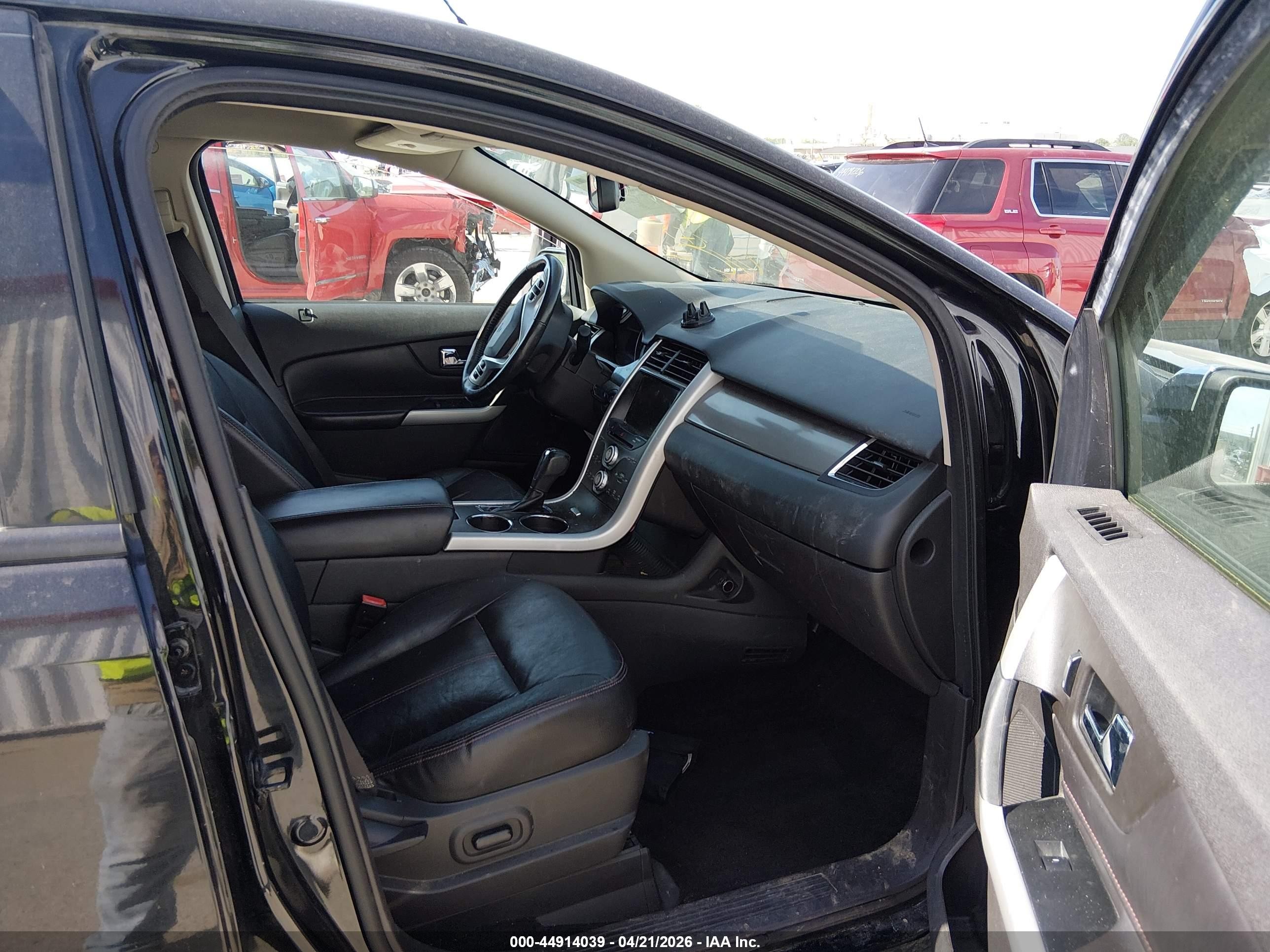 2014 Ford Edge Sel Black vin: 2FMDK3JC3EBB62826