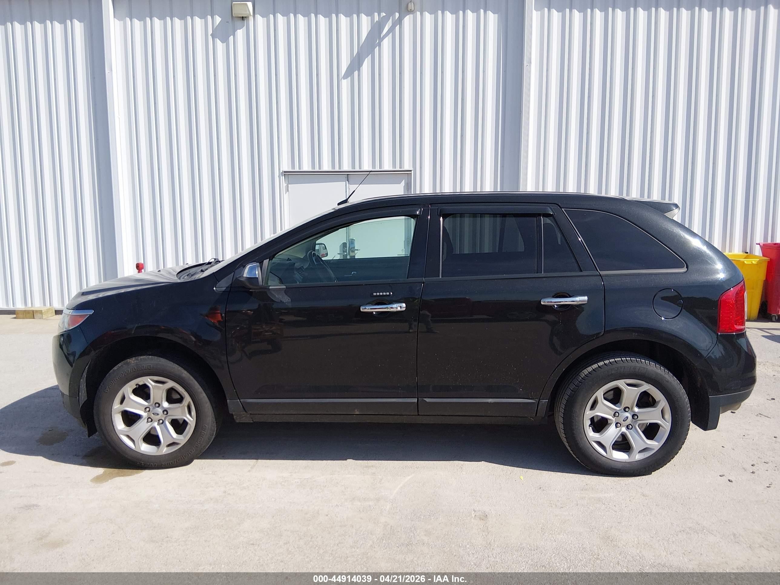 2014 Ford Edge Sel Black vin: 2FMDK3JC3EBB62826