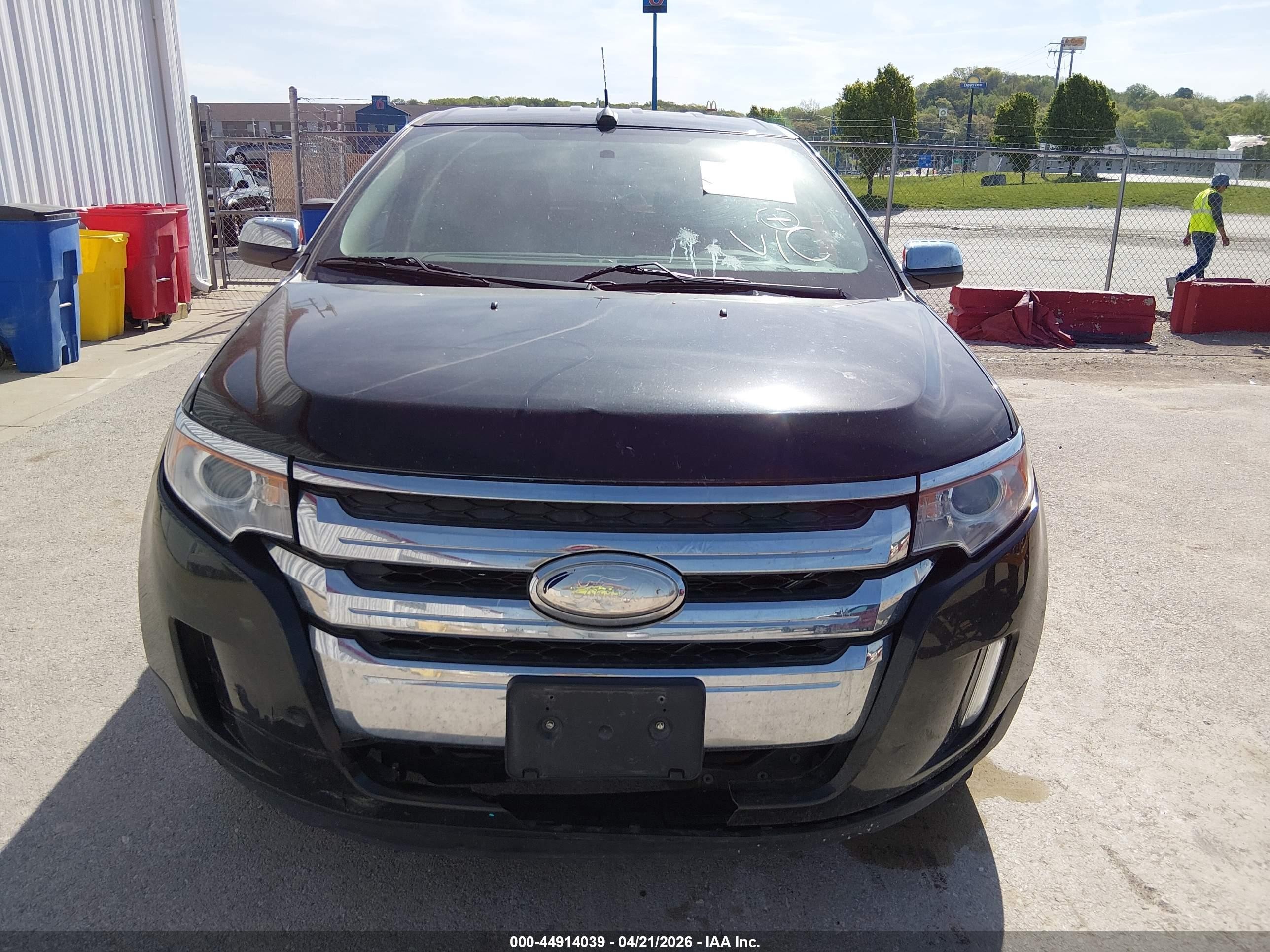 2014 Ford Edge Sel Black vin: 2FMDK3JC3EBB62826