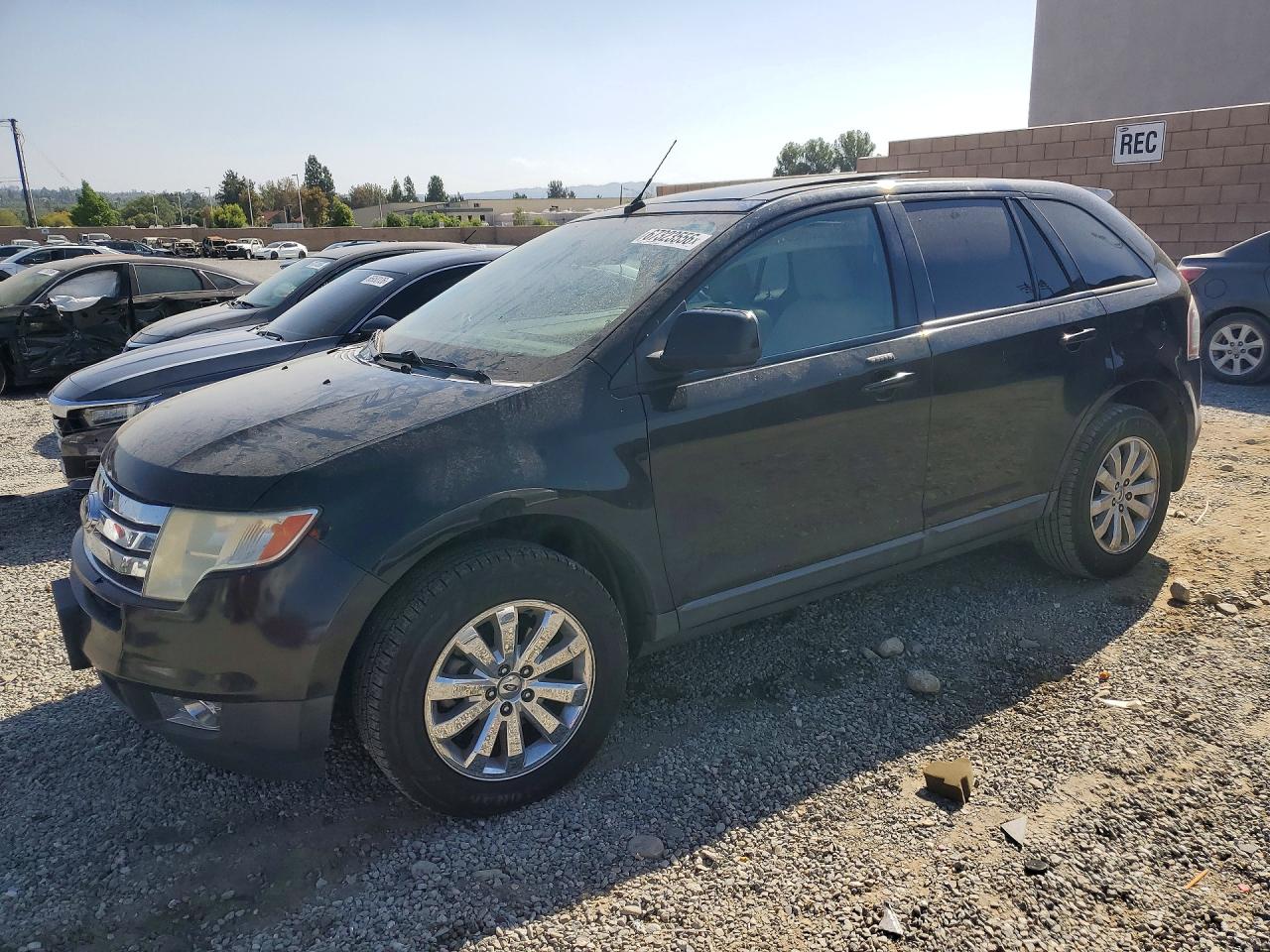 2010 Ford Edge Sel Black vin: 2FMDK3JC4ABA12413