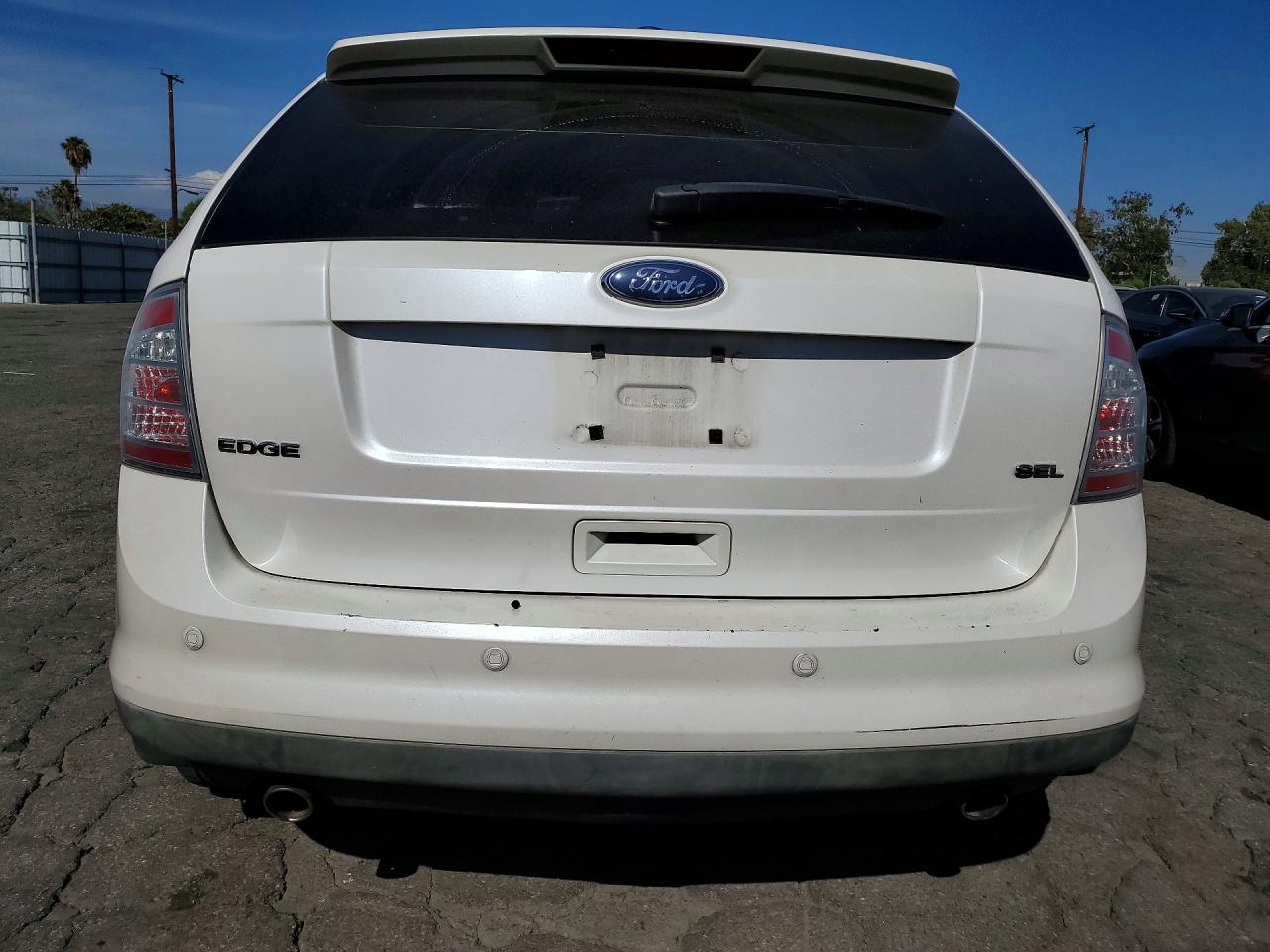 2010 Ford Edge Sel White vin: 2FMDK3JC4ABA13285
