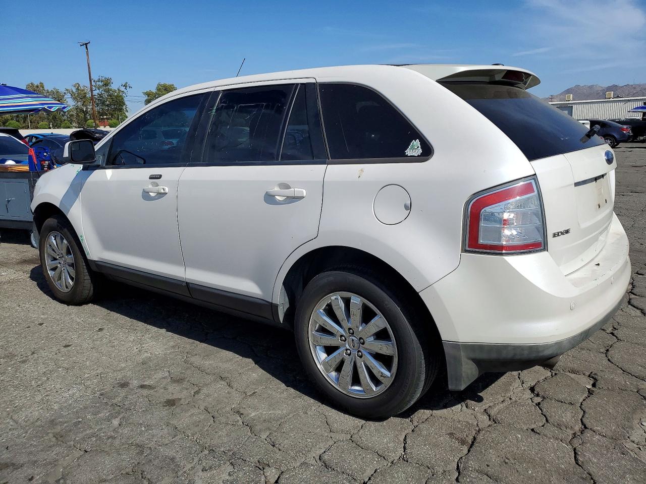 2010 Ford Edge Sel White vin: 2FMDK3JC4ABA13285
