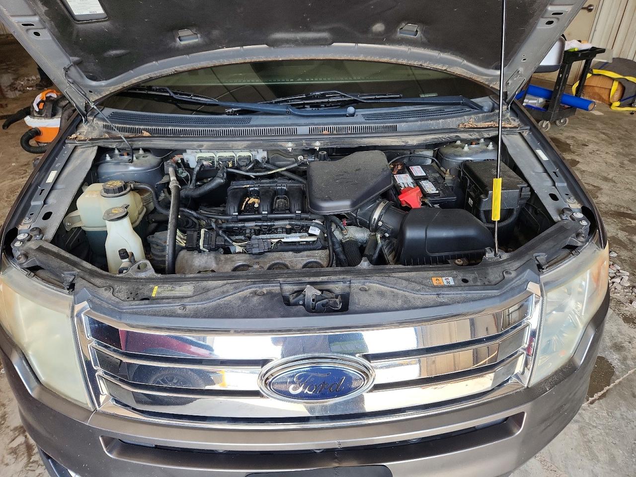 2010 Ford Edge Sel Серый vin: 2FMDK3JC4ABA18888