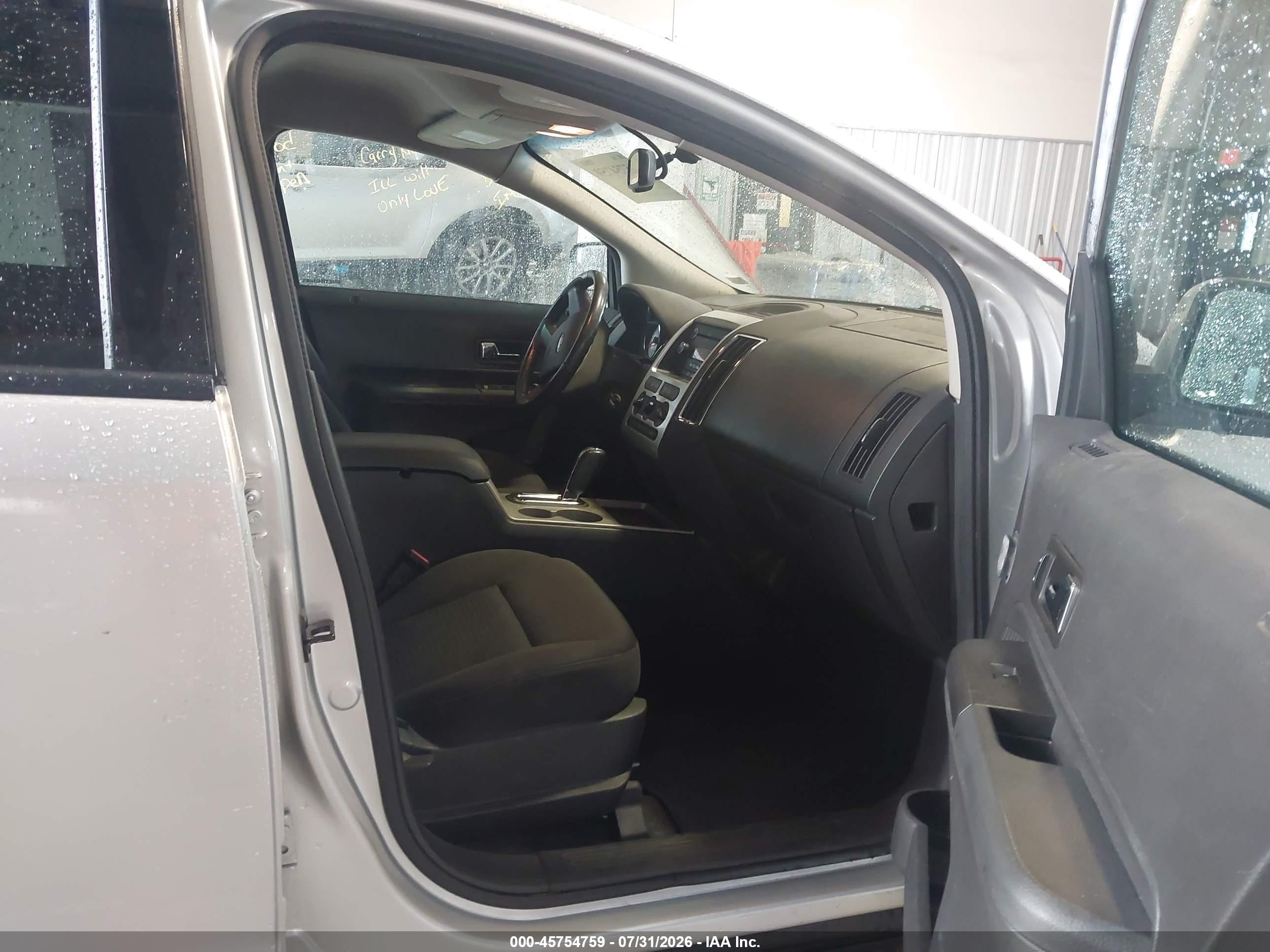 2010 Ford Edge Sel Silver vin: 2FMDK3JC4ABB07599