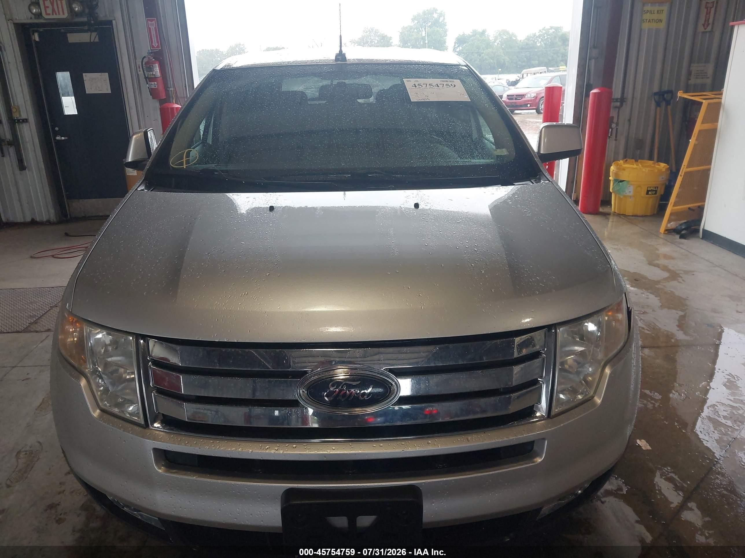 2010 Ford Edge Sel Silver vin: 2FMDK3JC4ABB07599