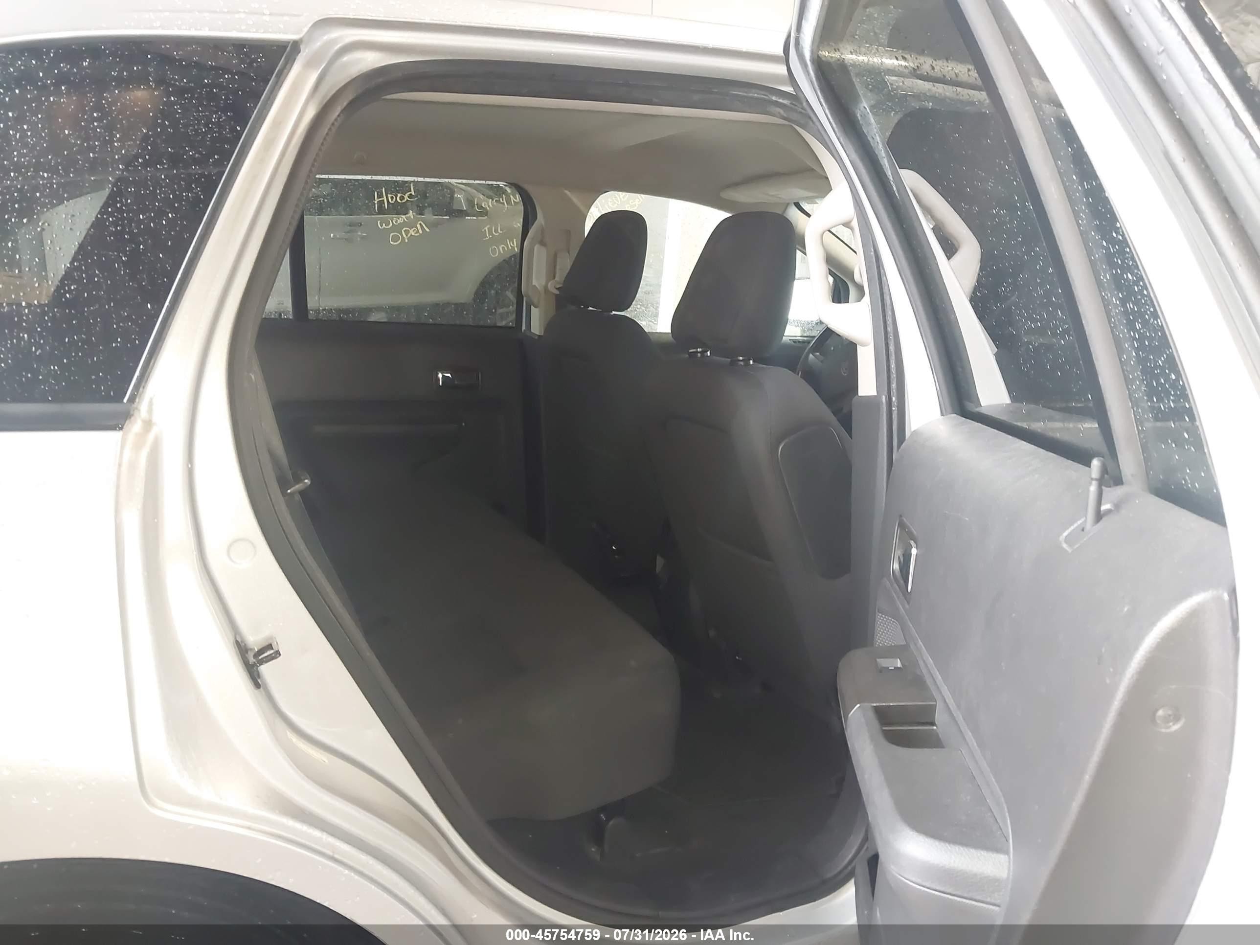 2010 Ford Edge Sel Silver vin: 2FMDK3JC4ABB07599