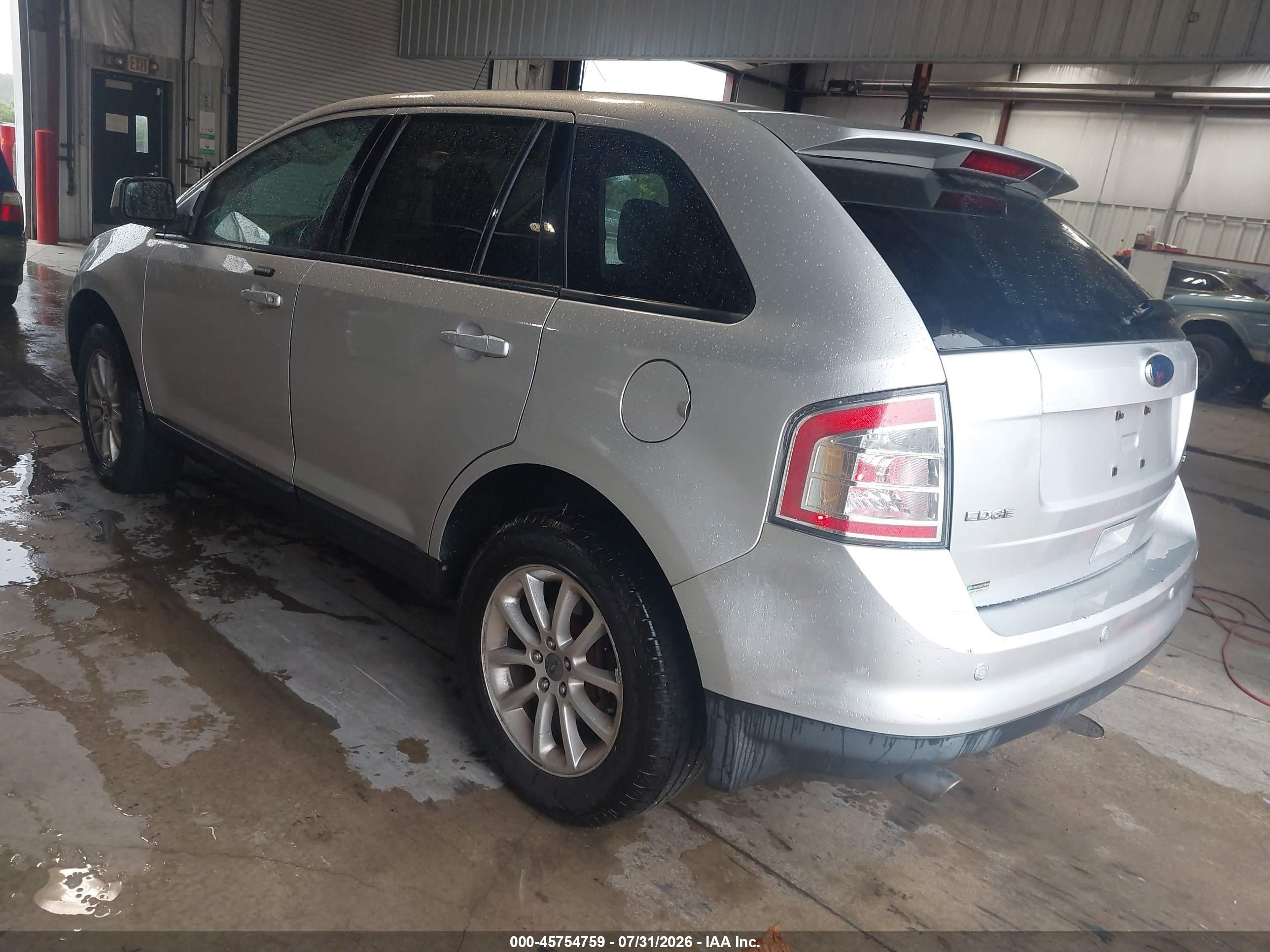 2010 Ford Edge Sel Silver vin: 2FMDK3JC4ABB07599