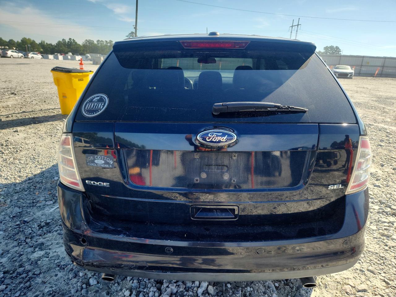 2010 Ford Edge Sel Black vin: 2FMDK3JC4ABB18845