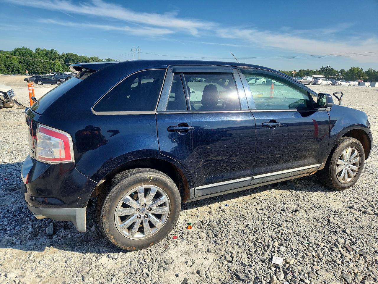 2010 Ford Edge Sel Black vin: 2FMDK3JC4ABB18845