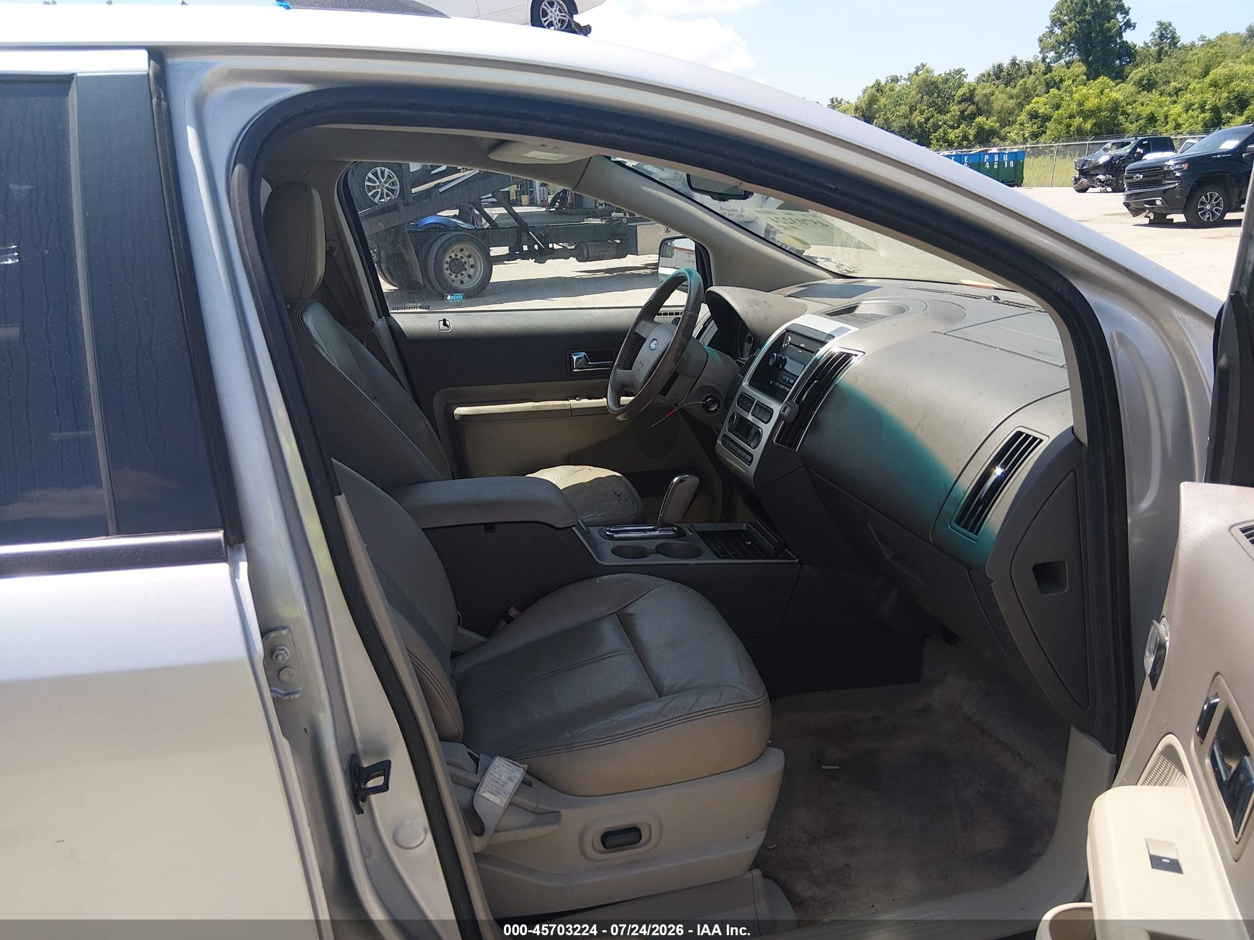 2010 Ford Edge Sel Silver vin: 2FMDK3JC4ABB64403
