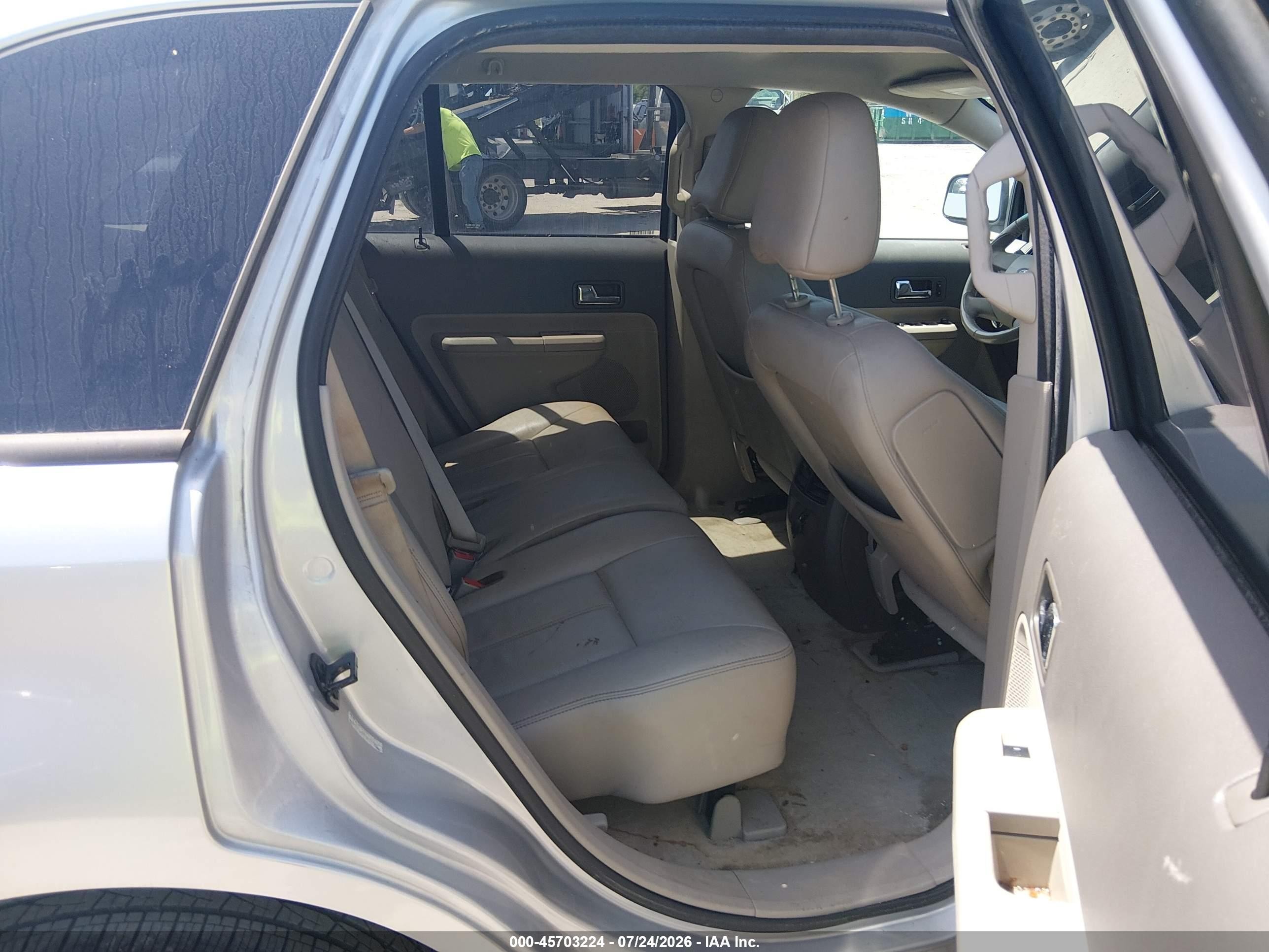 2010 Ford Edge Sel Silver vin: 2FMDK3JC4ABB64403