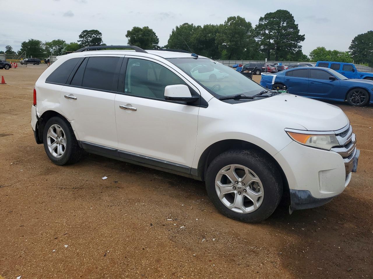 2011 Ford Edge Sel Белый vin: 2FMDK3JC4BBA27012