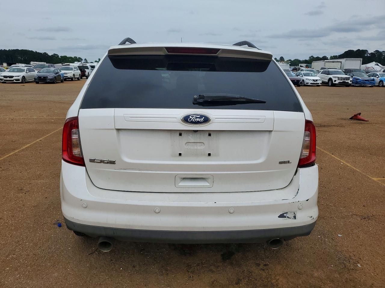 2011 Ford Edge Sel Белый vin: 2FMDK3JC4BBA27012