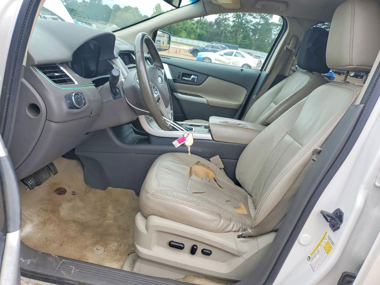 2011 Ford Edge Sel Белый vin: 2FMDK3JC4BBA27012
