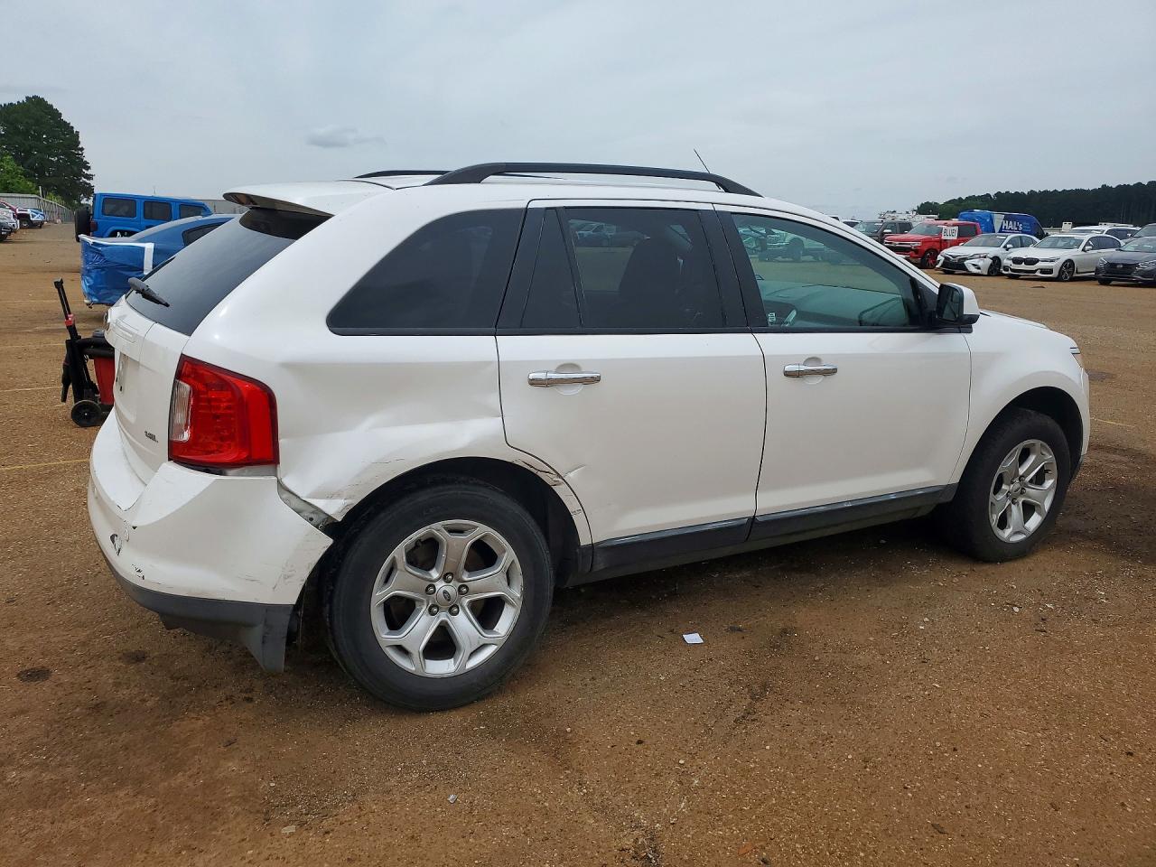 2011 Ford Edge Sel Белый vin: 2FMDK3JC4BBA27012