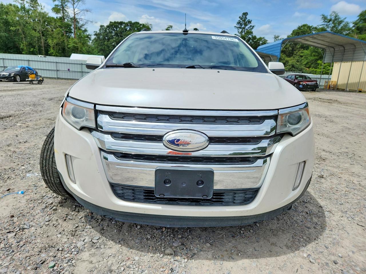 2011 Ford Edge Sel White vin: 2FMDK3JC4BBB12996