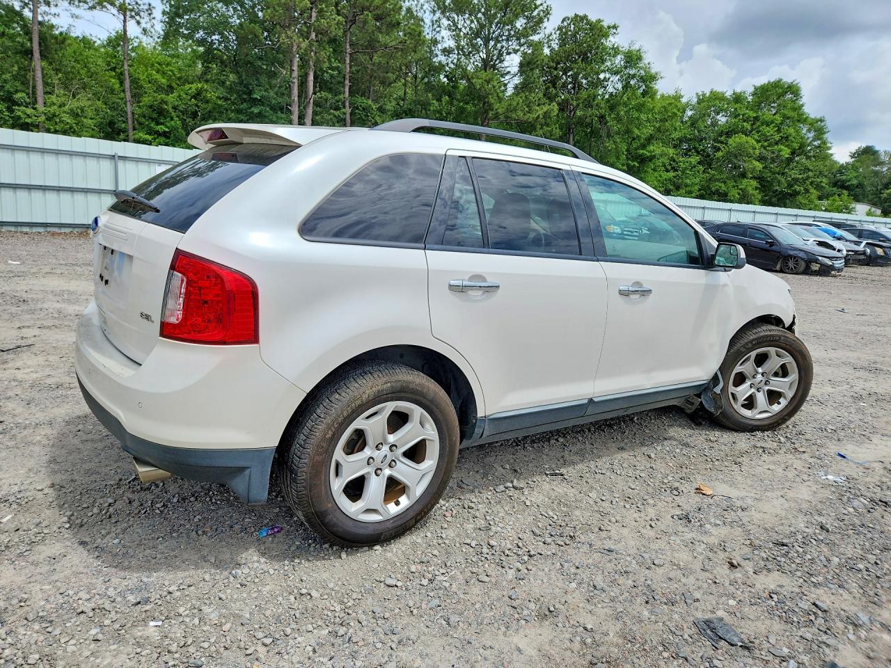 2011 Ford Edge Sel White vin: 2FMDK3JC4BBB12996