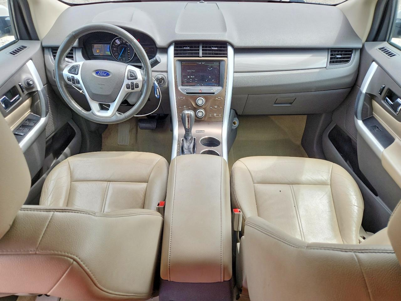 2011 Ford Edge Sel White vin: 2FMDK3JC4BBB12996