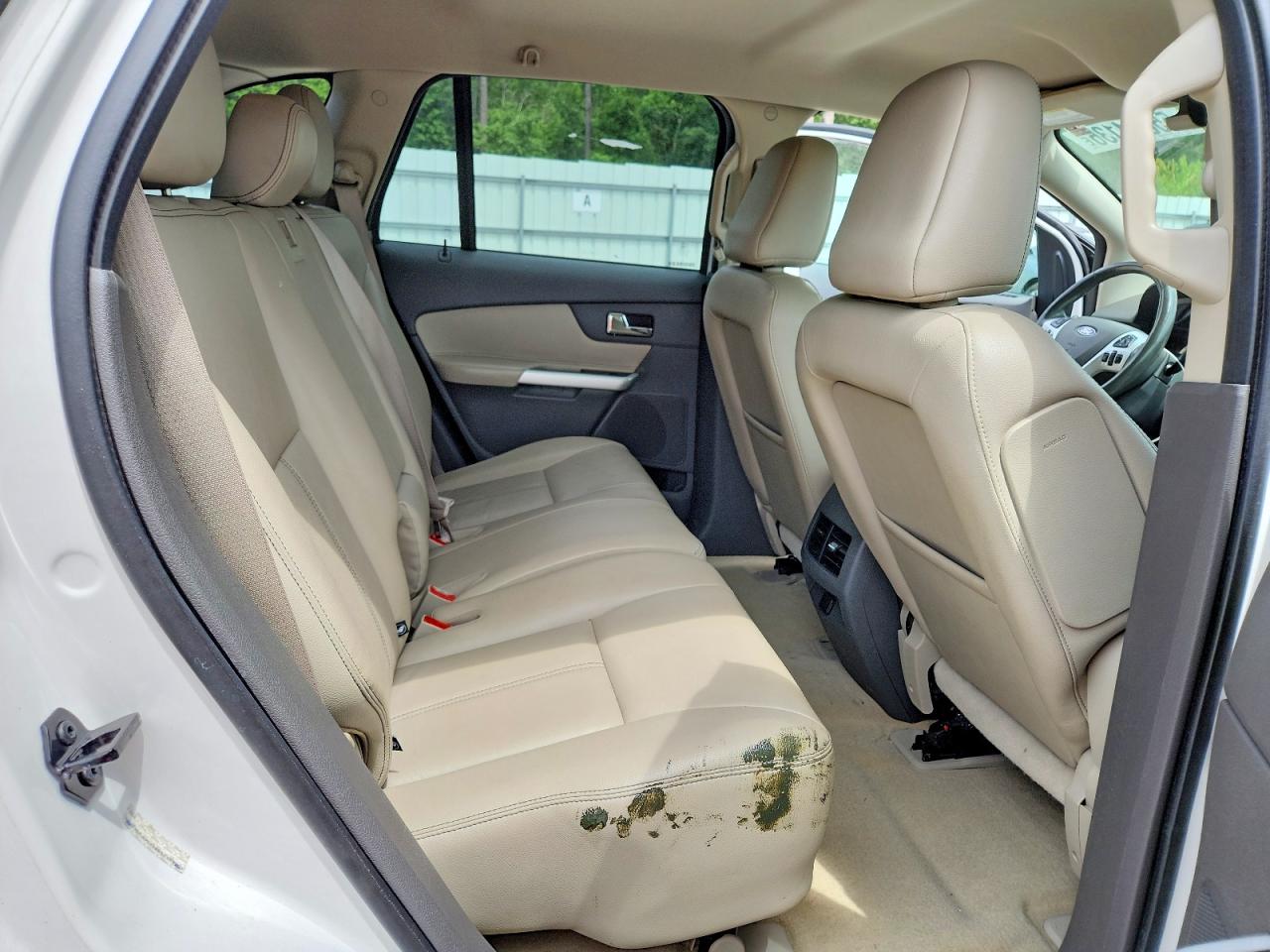 2011 Ford Edge Sel White vin: 2FMDK3JC4BBB12996