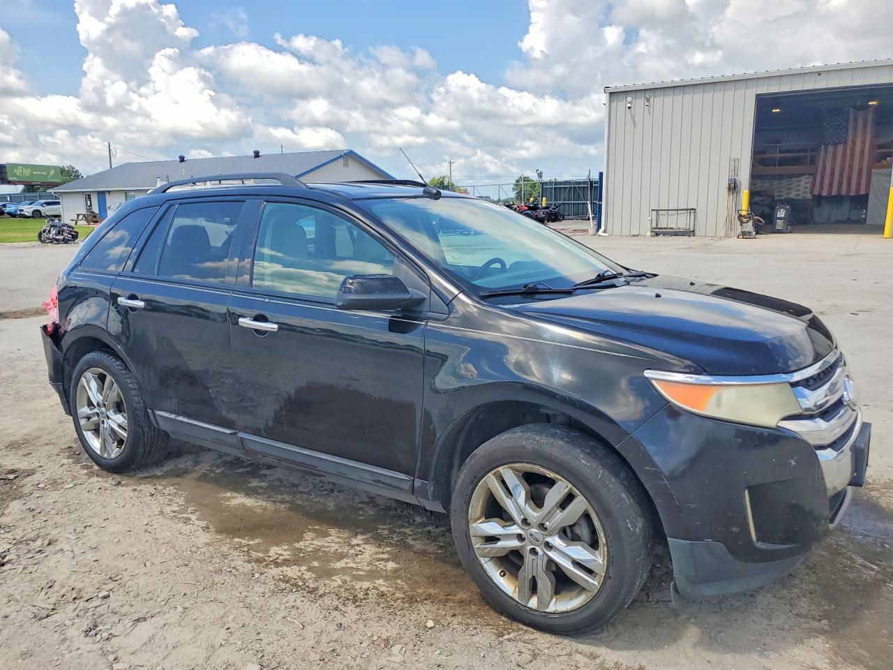 2011 Ford Edge Sel Black vin: 2FMDK3JC4BBB47635