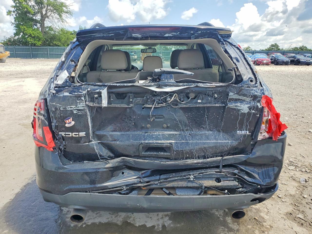 2011 Ford Edge Sel Black vin: 2FMDK3JC4BBB47635