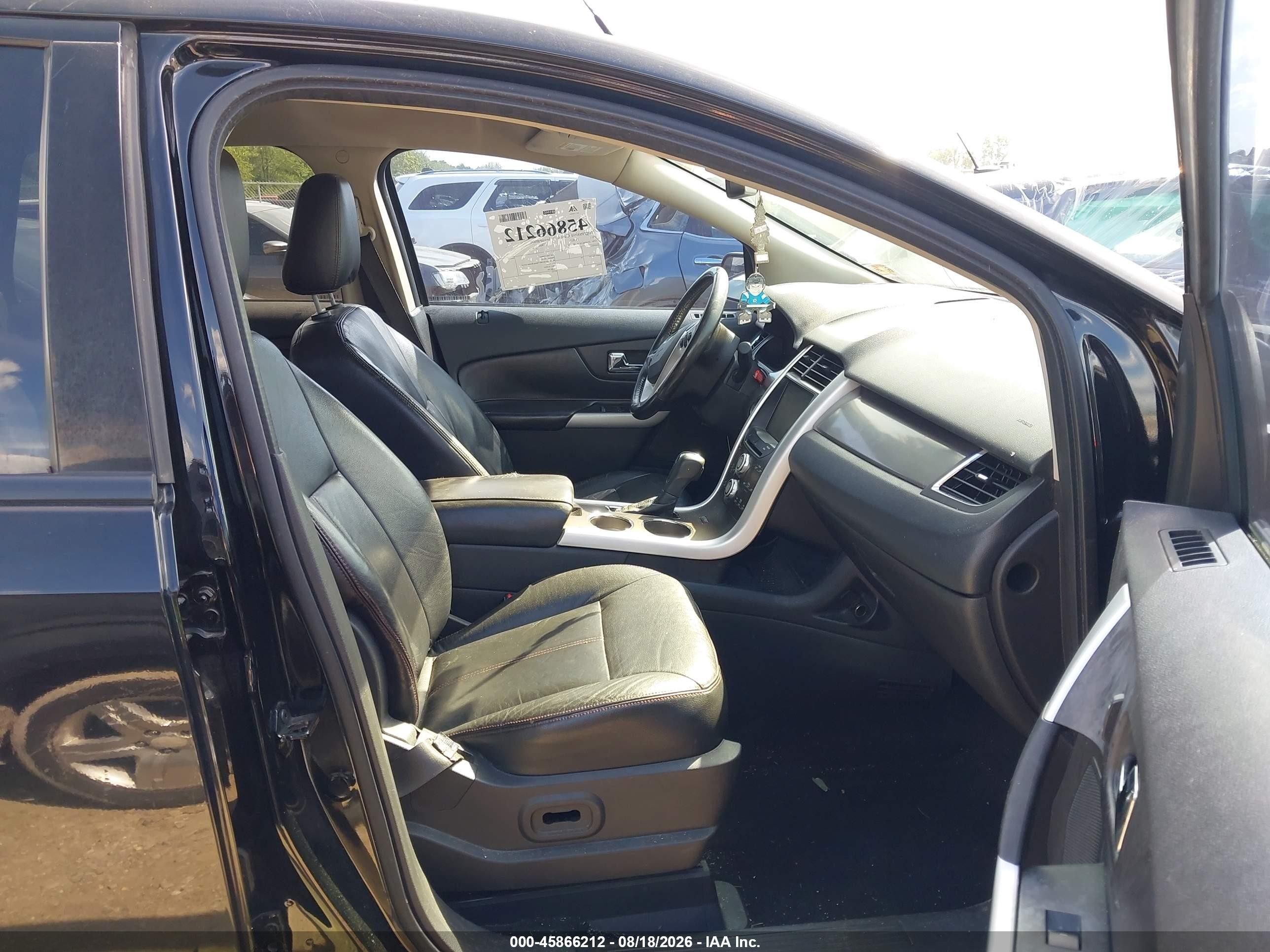 2011 Ford Edge Sel Black vin: 2FMDK3JC4BBB51216