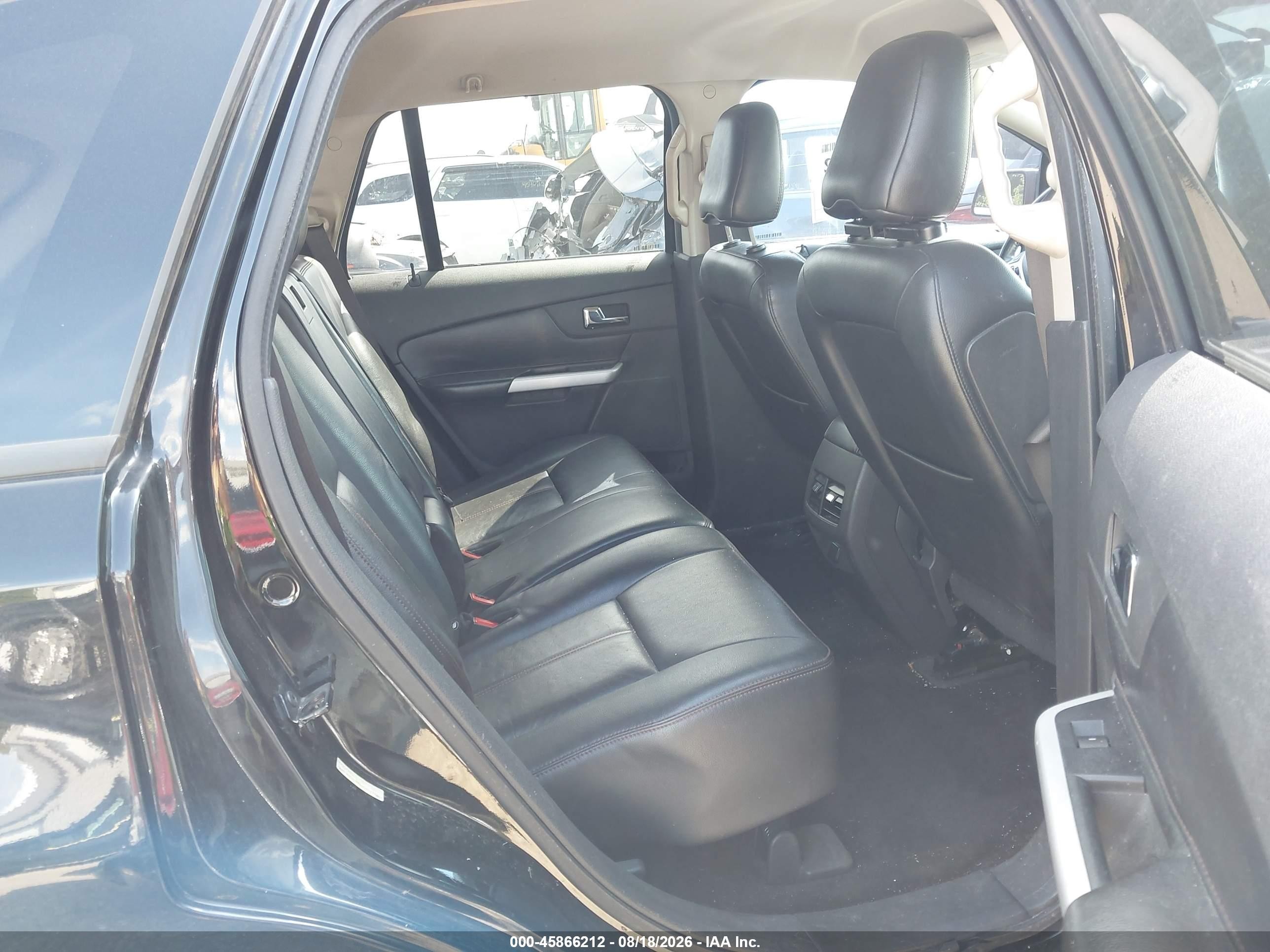 2011 Ford Edge Sel Black vin: 2FMDK3JC4BBB51216