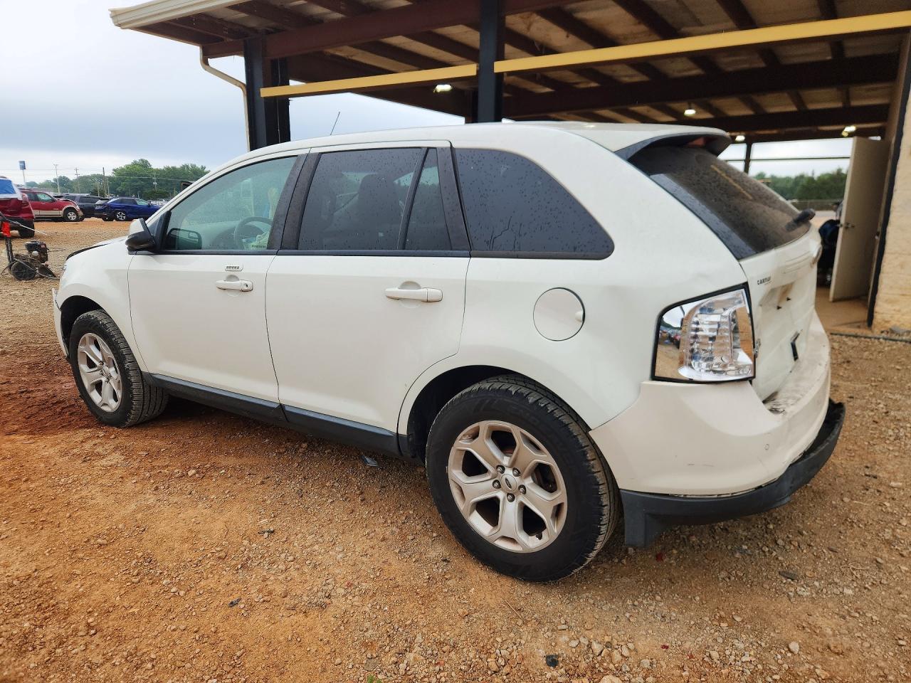 2012 Ford Edge Sel White vin: 2FMDK3JC4CBA04900