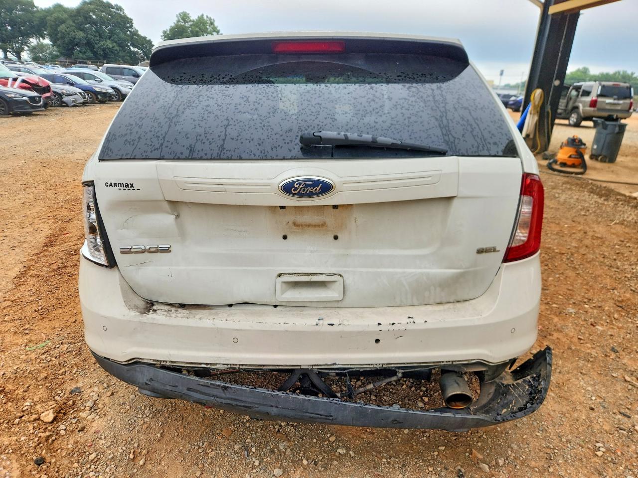 2012 Ford Edge Sel White vin: 2FMDK3JC4CBA04900