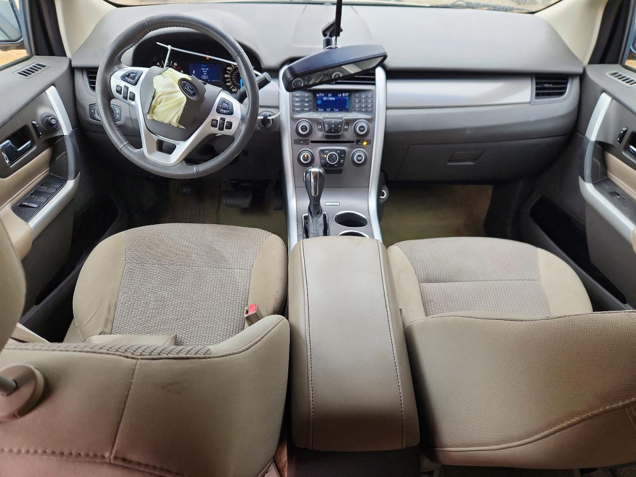 2012 Ford Edge Sel White vin: 2FMDK3JC4CBA04900