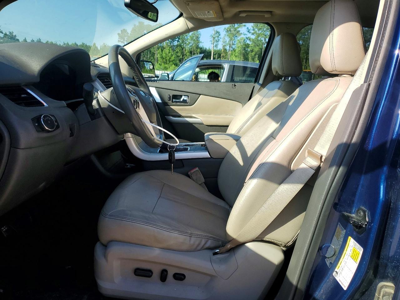 2012 Ford Edge Sel Blue vin: 2FMDK3JC4CBA29828