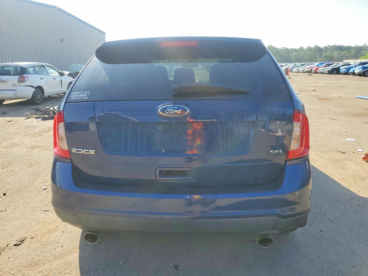 2012 Ford Edge Sel Blue vin: 2FMDK3JC4CBA29828
