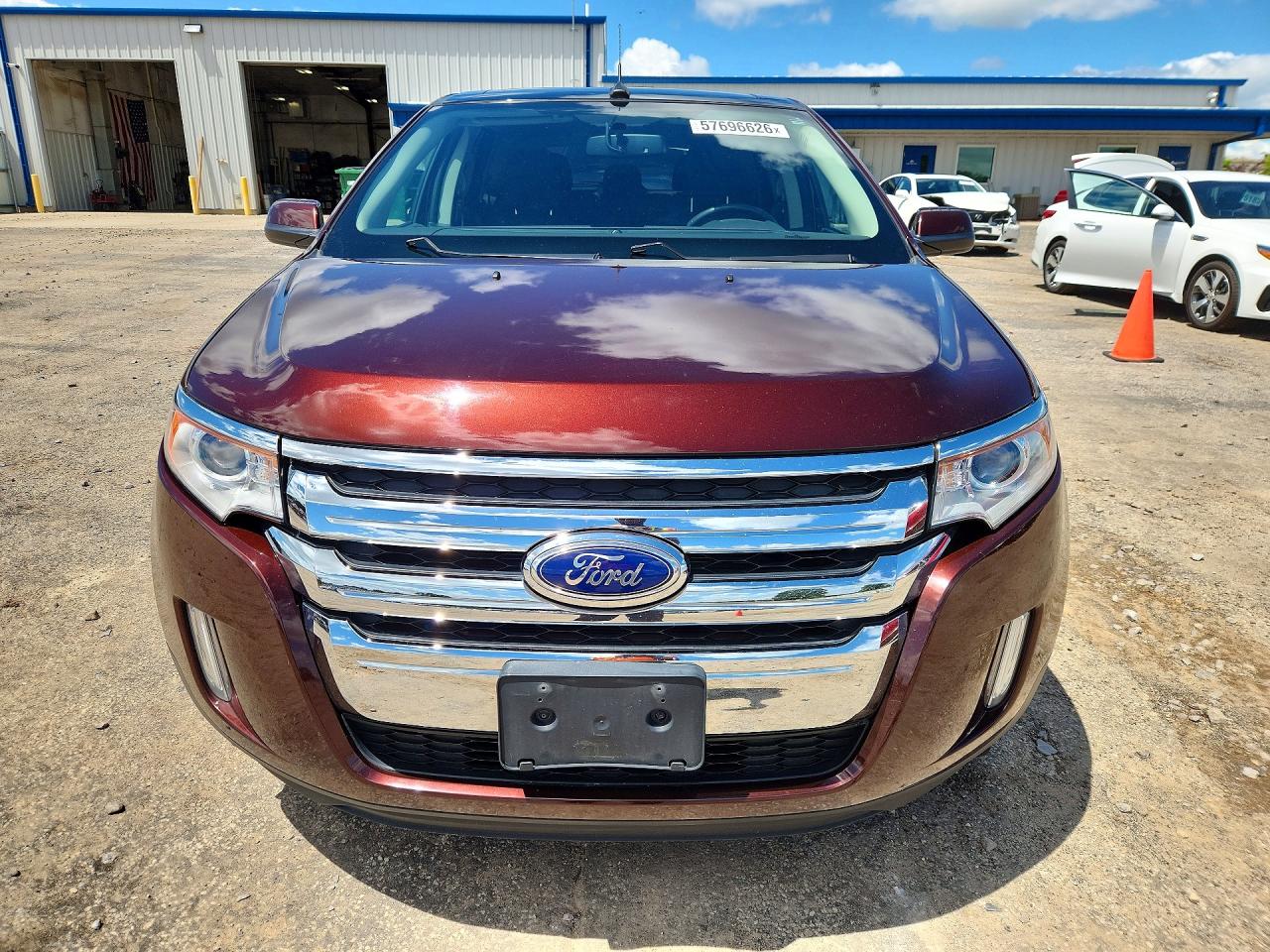 2012 Ford Edge Sel Brown vin: 2FMDK3JC4CBA44877
