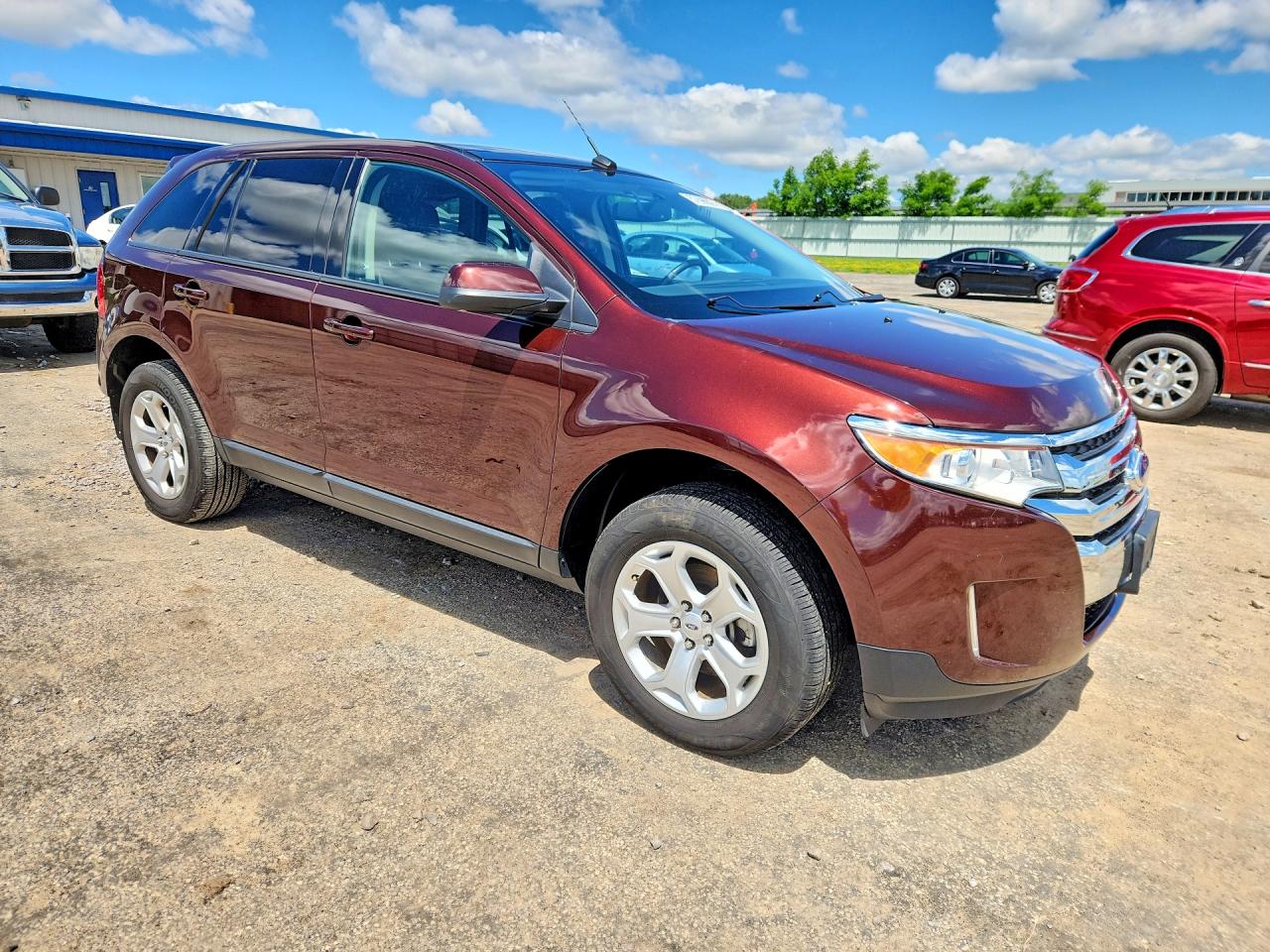2012 Ford Edge Sel Brown vin: 2FMDK3JC4CBA44877