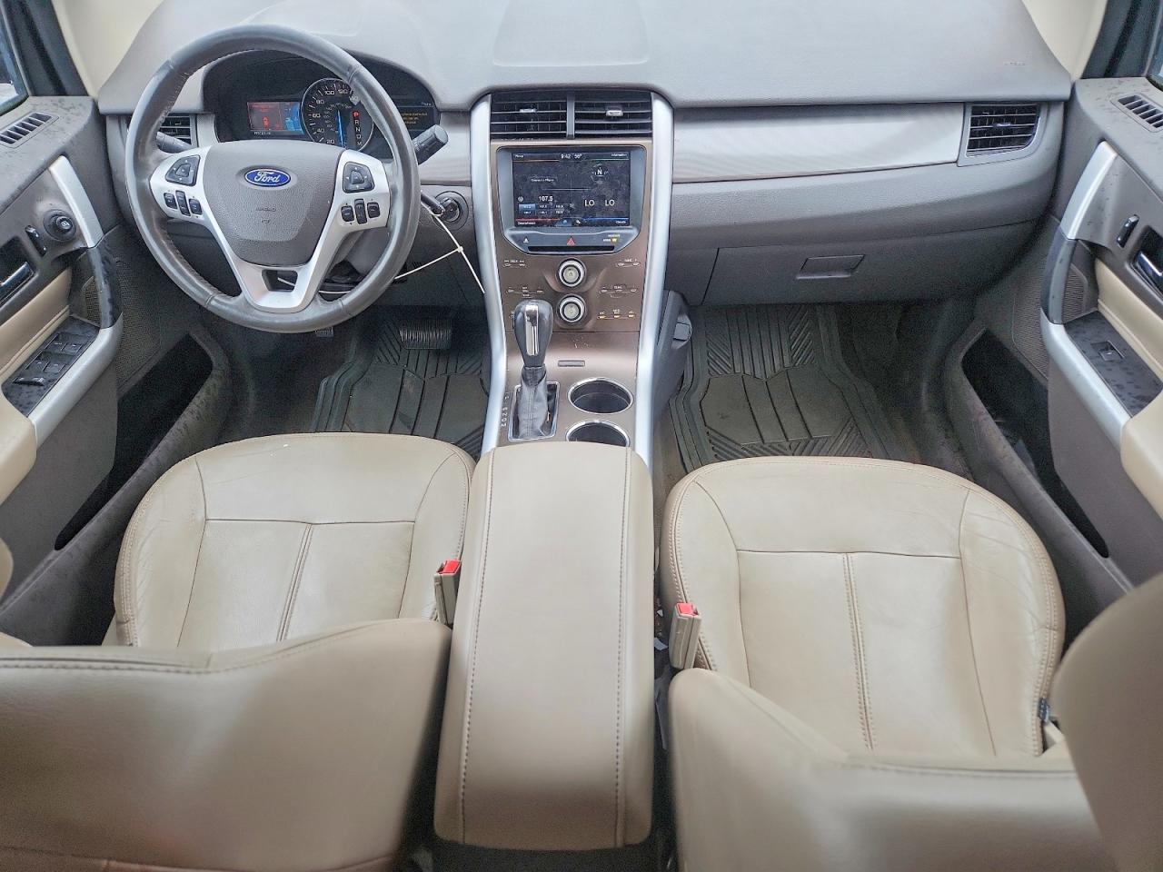2012 Ford Edge Sel Черный vin: 2FMDK3JC4CBA46273