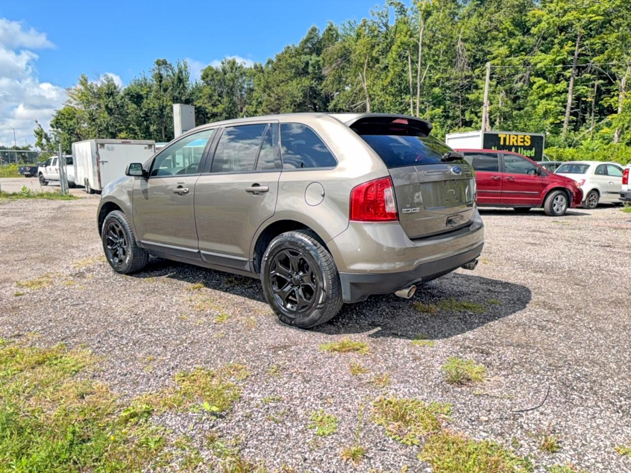 2012 Ford Edge Sel White vin: 2FMDK3JC4CBA74705