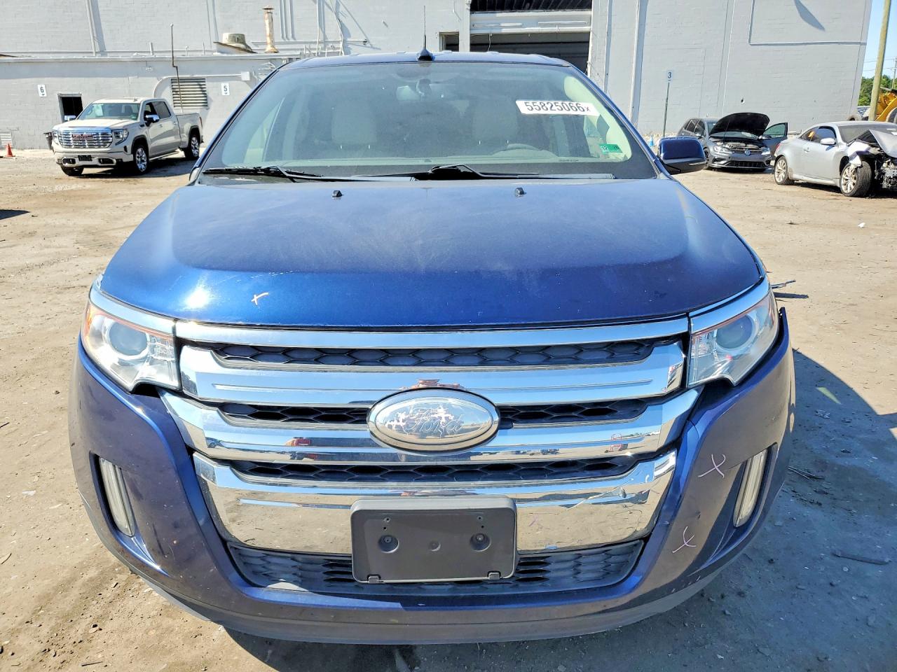 2012 Ford Edge Sel Синий vin: 2FMDK3JC4CBA88393