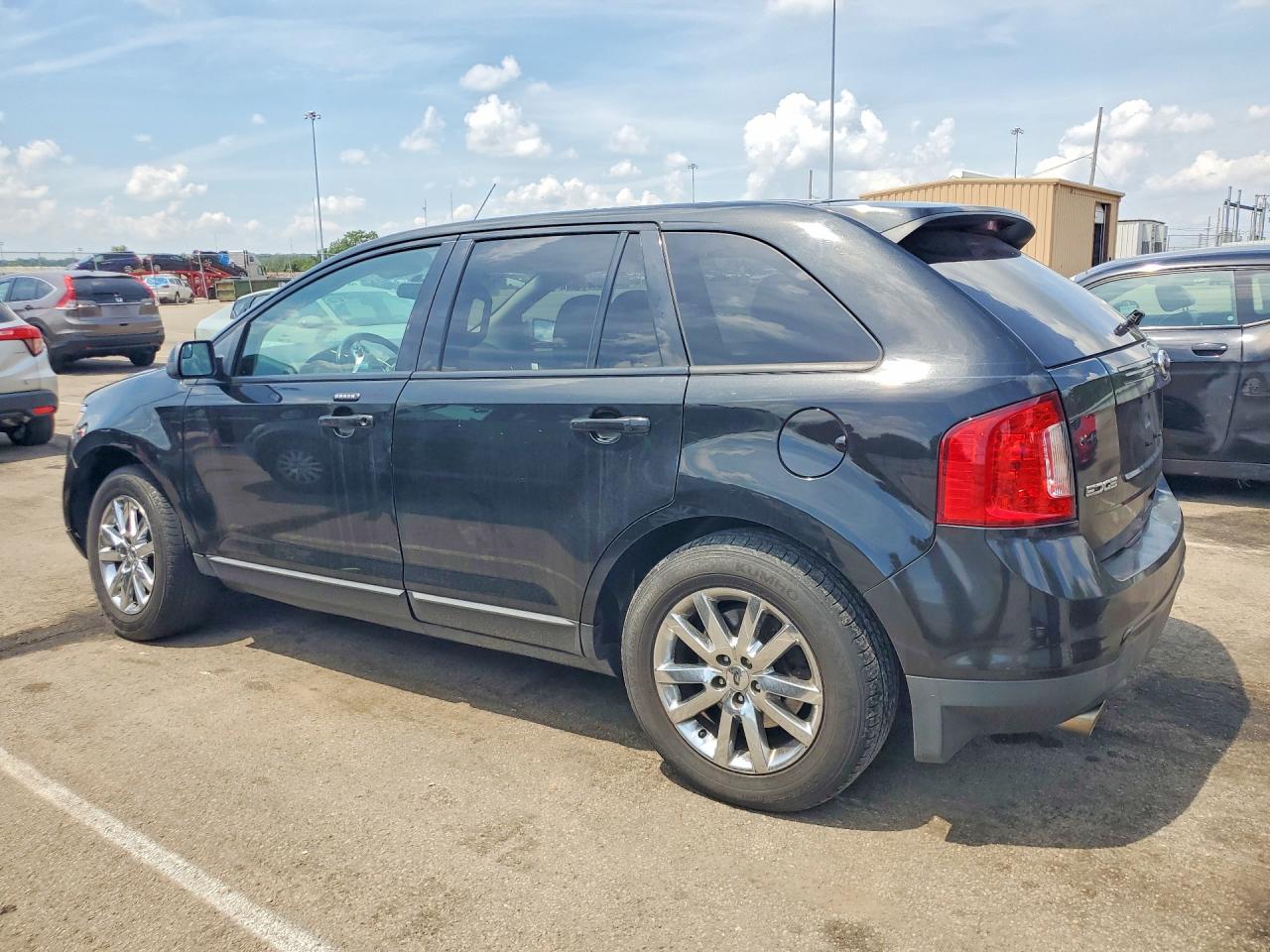 2012 Ford Edge Sel Black vin: 2FMDK3JC4CBA89270