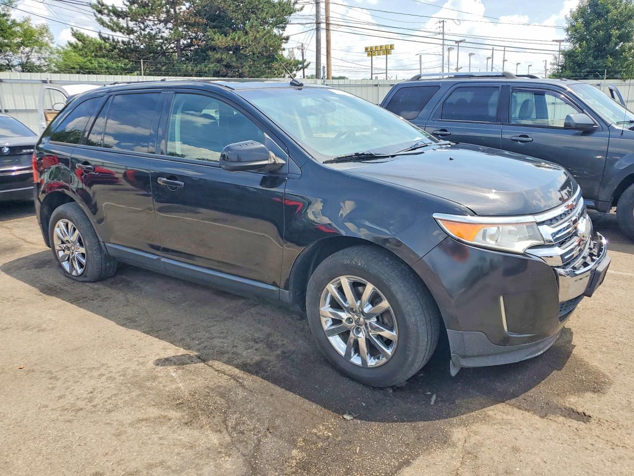 2012 Ford Edge Sel Black vin: 2FMDK3JC4CBA89270