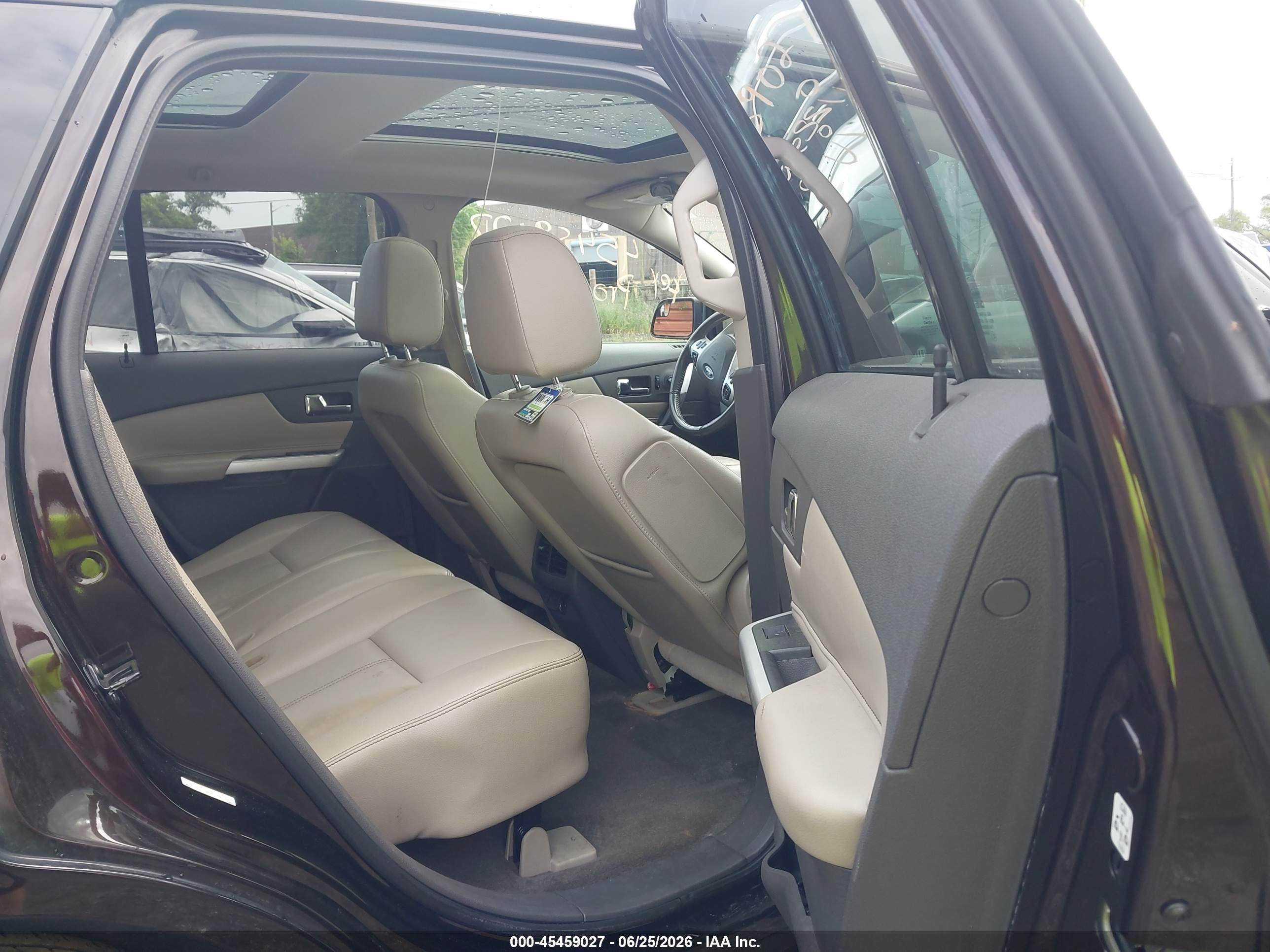 2013 Ford Edge Sel Black vin: 2FMDK3JC4DBA31399