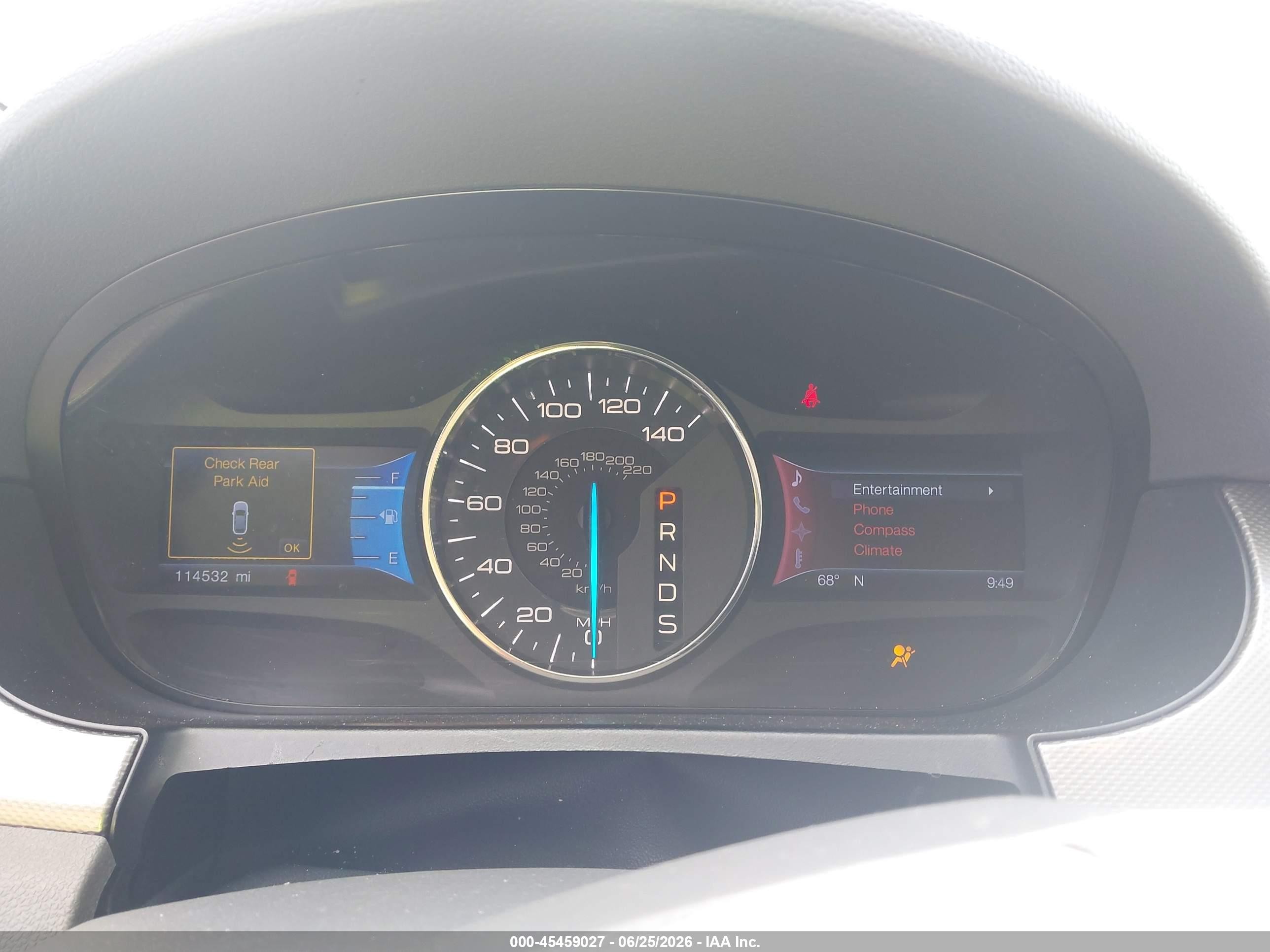 2013 Ford Edge Sel Black vin: 2FMDK3JC4DBA31399