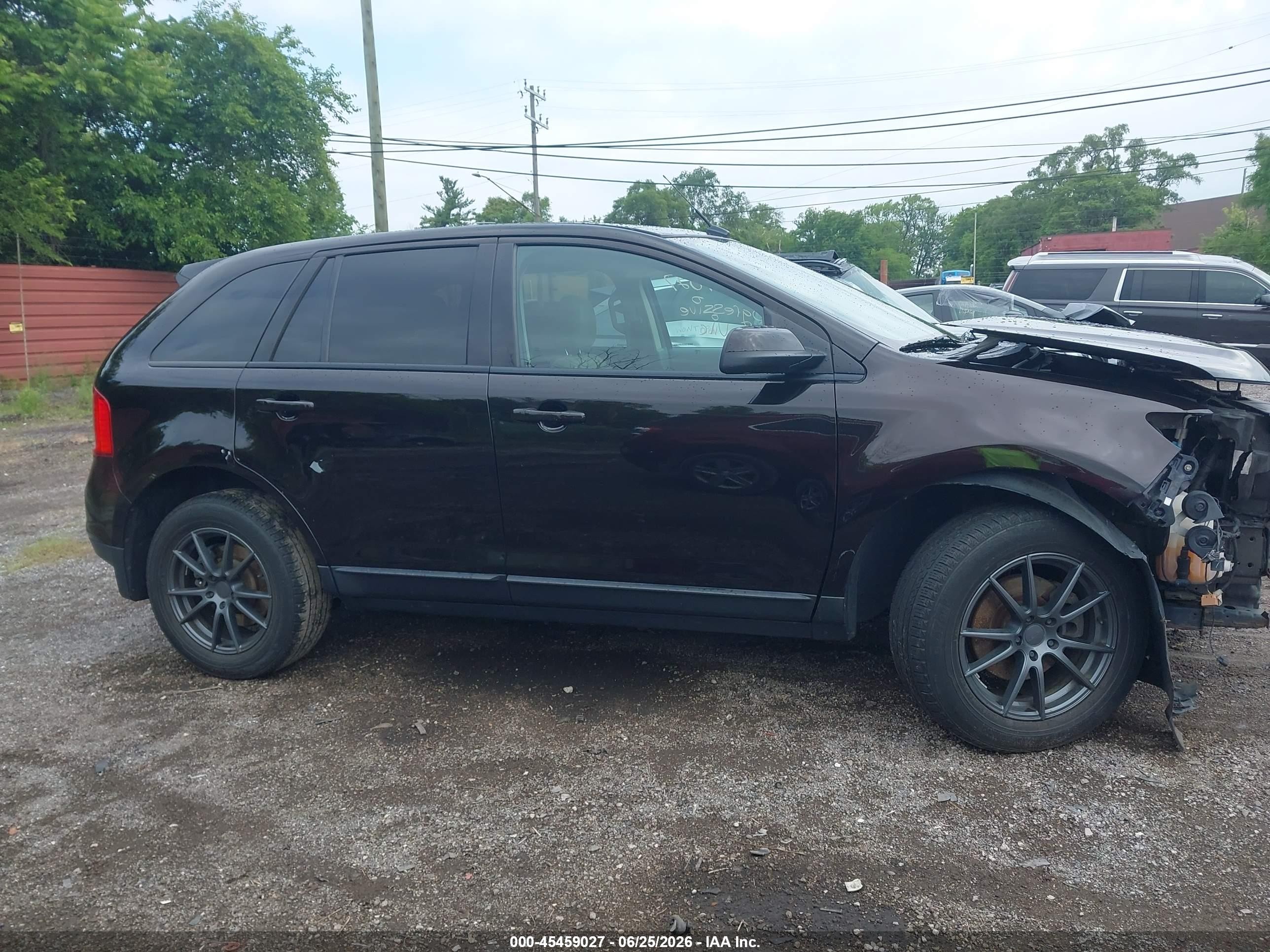 2013 Ford Edge Sel Black vin: 2FMDK3JC4DBA31399