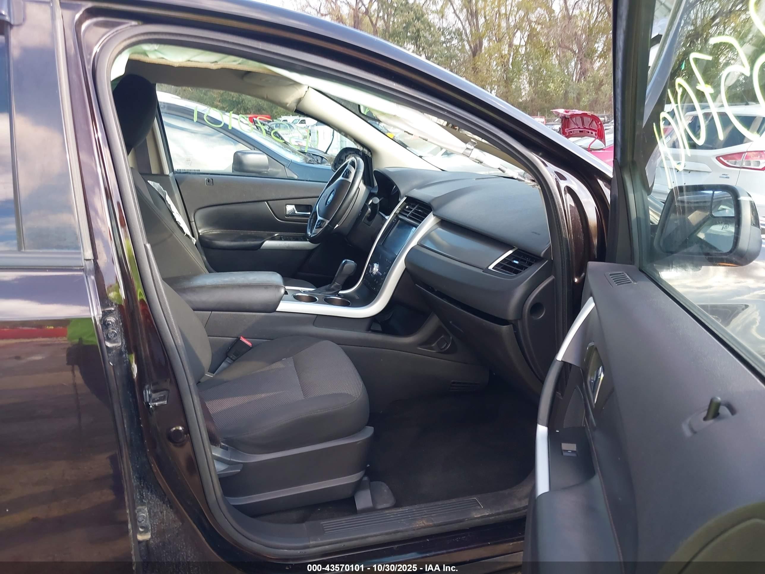 2013 Ford Edge Sel Black vin: 2FMDK3JC4DBA33623