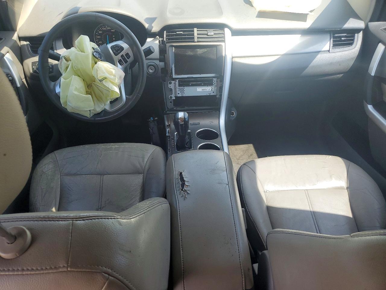 2013 Ford Edge Sel Blue vin: 2FMDK3JC4DBA85544