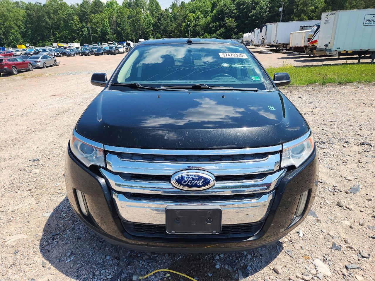 2013 Ford Edge Sel Black vin: 2FMDK3JC4DBB41272