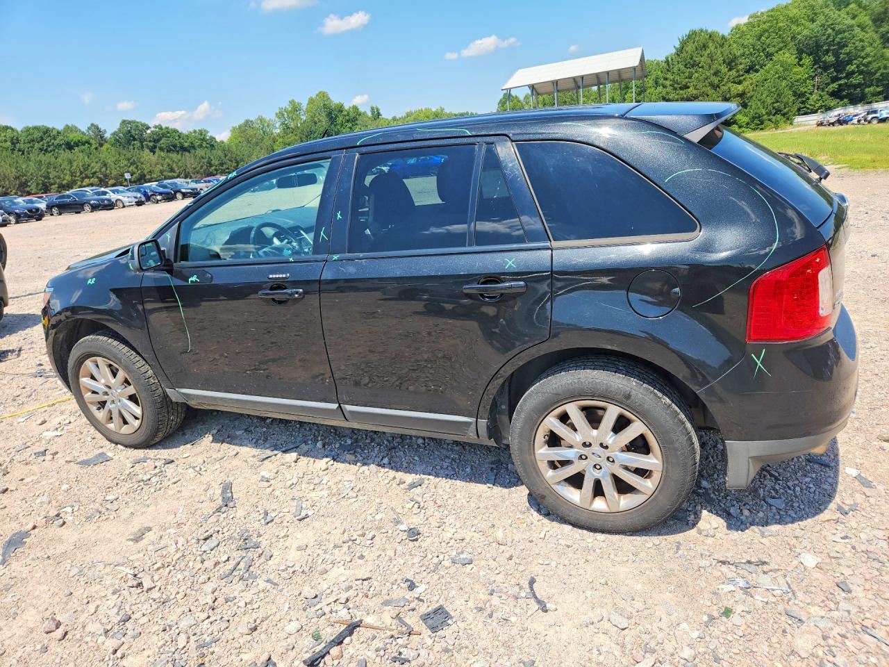2013 Ford Edge Sel Black vin: 2FMDK3JC4DBB41272