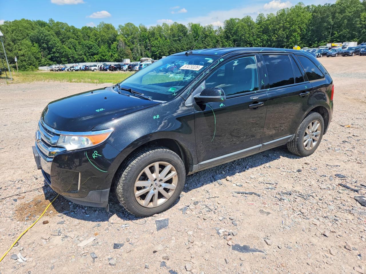 2013 Ford Edge Sel Black vin: 2FMDK3JC4DBB41272