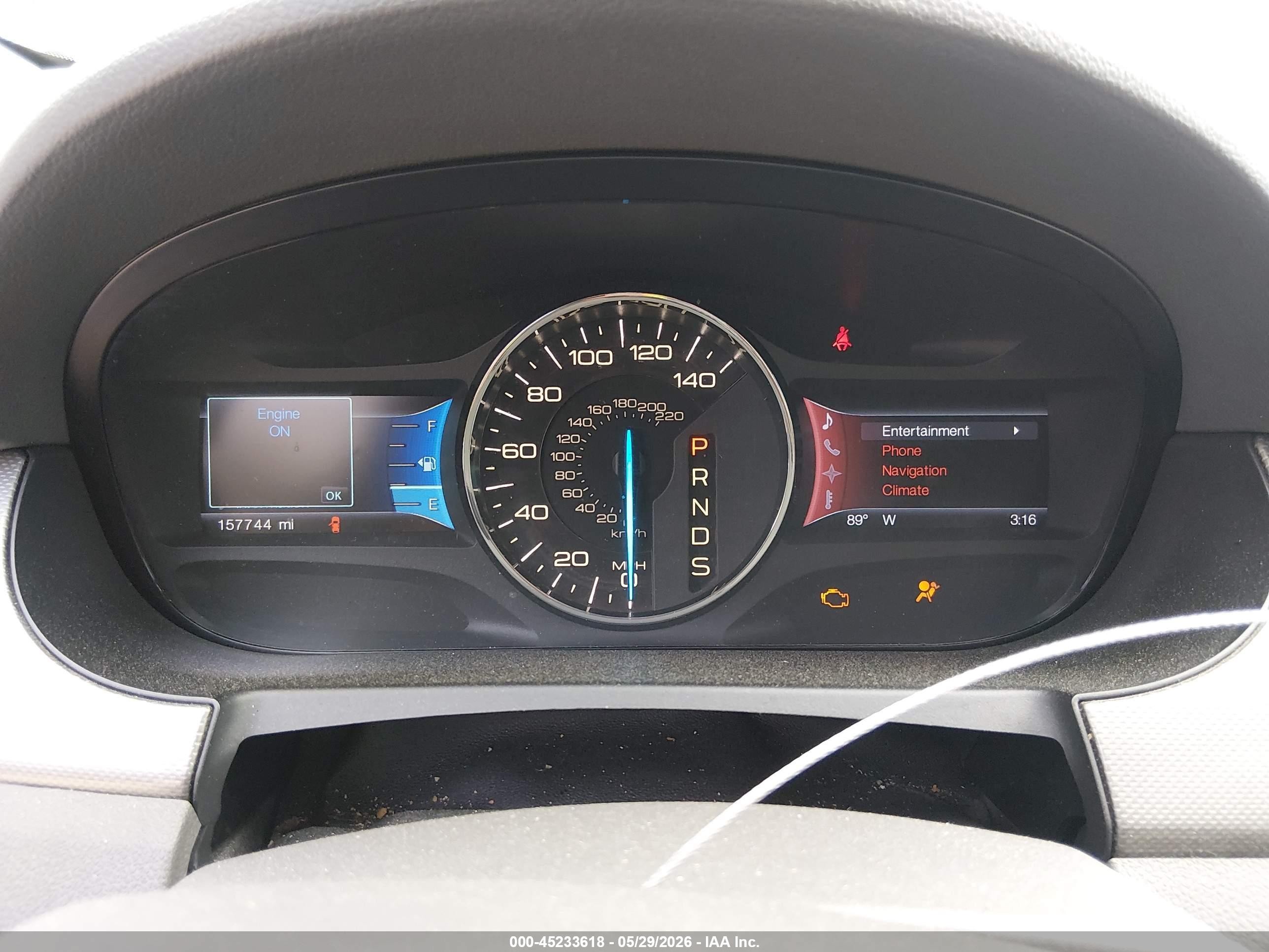 2013 Ford Edge Sel Black vin: 2FMDK3JC4DBB50084