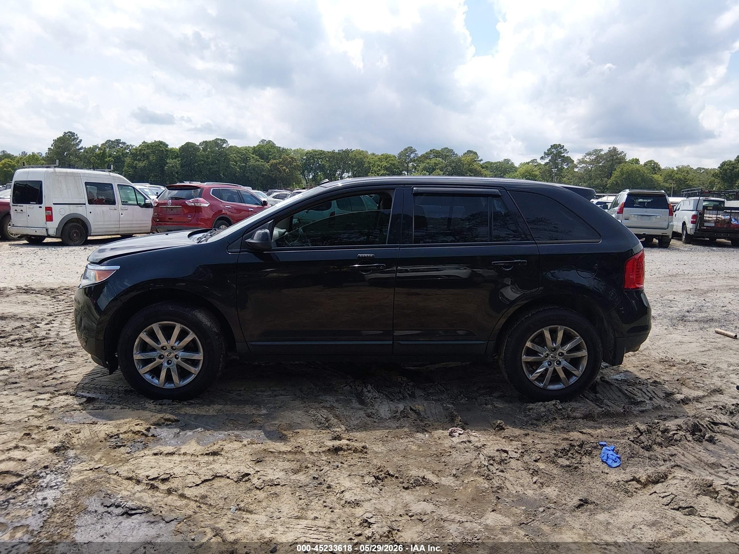 2013 Ford Edge Sel Black vin: 2FMDK3JC4DBB50084