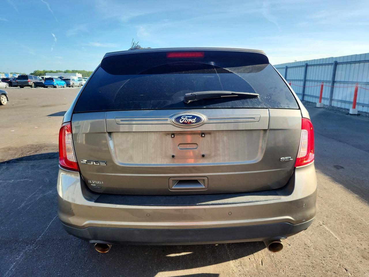 2013 Ford Edge Sel Brown vin: 2FMDK3JC4DBB65703
